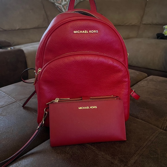 Backpack and wallet